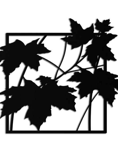 Load image into Gallery viewer, Maple Leaf Metal Wall Art - Steel Wall Decor for Home and Office - KAF012