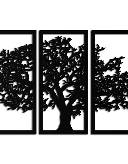 Load image into Gallery viewer, Tree of Life Metal Wall Art - Three-Panel Steel Wall Decor for Home and Office - KAF021