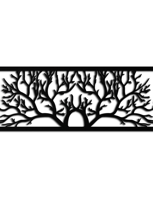 Load image into Gallery viewer, Tree of Life Metal Wall Art - Large Horizontal Steel Wall Decor - KAF025