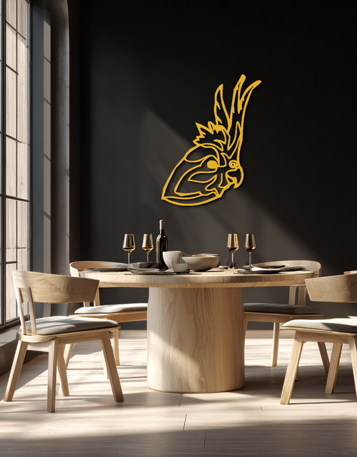 Load image into Gallery viewer, Rooster Metal Wall Art - Modern Farmhouse Steel Decor - KAF037