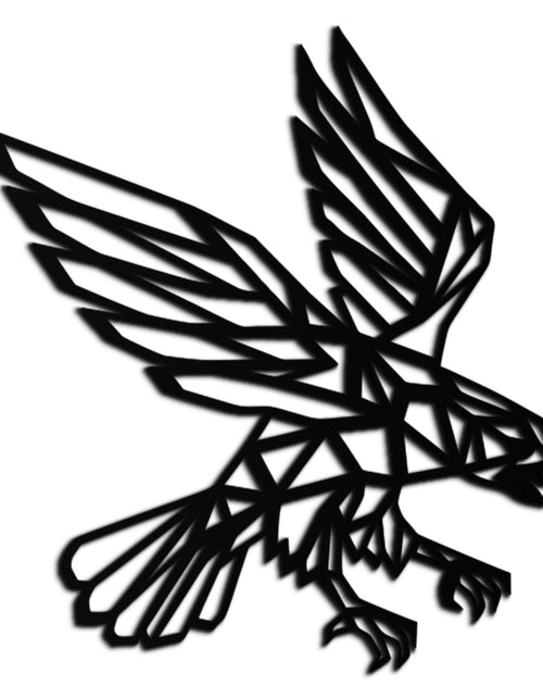 Load image into Gallery viewer, Geometric Eagle Metal Wall Art - Modern Steel Wall Decor - KAF042