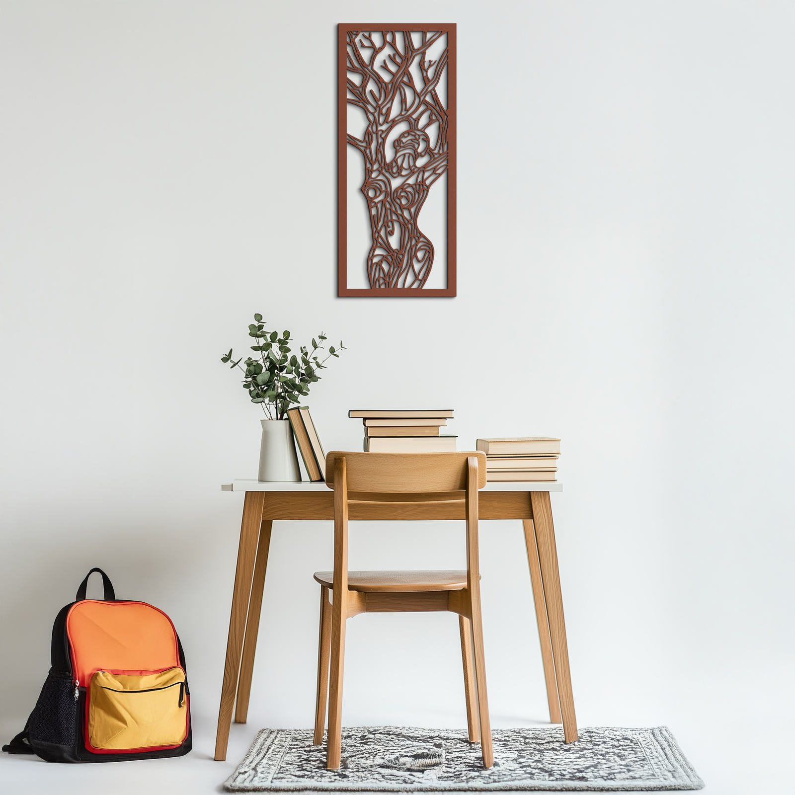 Tree of Life Metal Wall Art – Abstract Feminine Design - KAF138