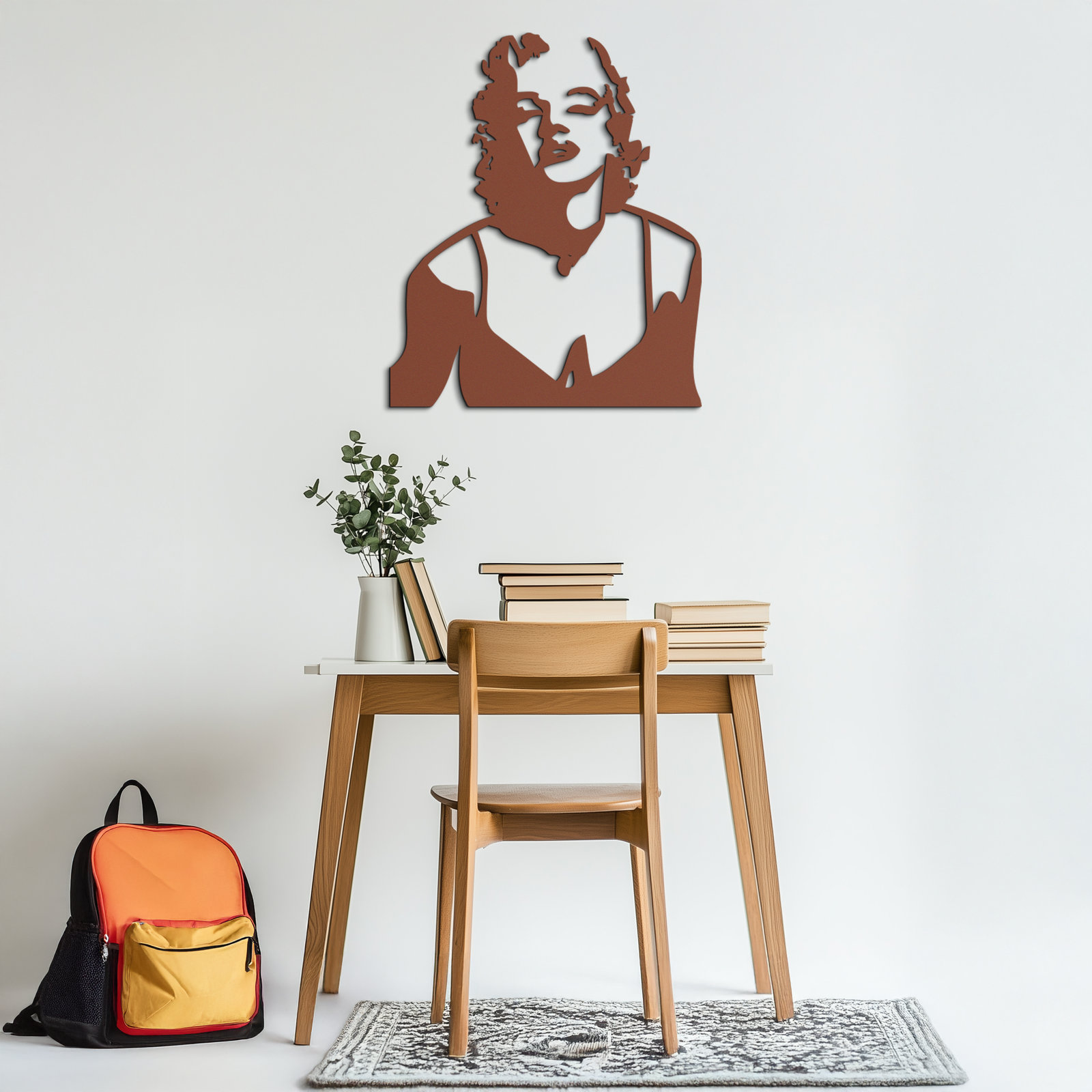 Glamorous Marilyn Monroe Metal Wall Art – Iconic Pop Art Steel Decor - KAF153