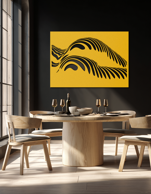 Load image into Gallery viewer, Abstract Female Form Metal Wall Art – Modern Geometric Steel Decor - KAF154
