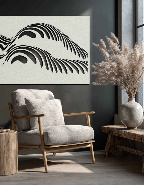 Load image into Gallery viewer, Abstract Female Form Metal Wall Art – Modern Geometric Steel Decor - KAF154