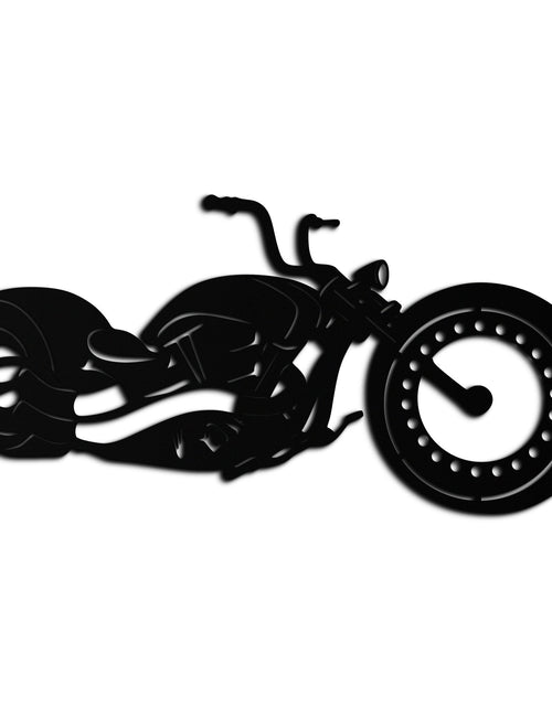 Load image into Gallery viewer, Motorcycle Metal Wall Art - Biker Decor for Garage & Man Cave- KAF172