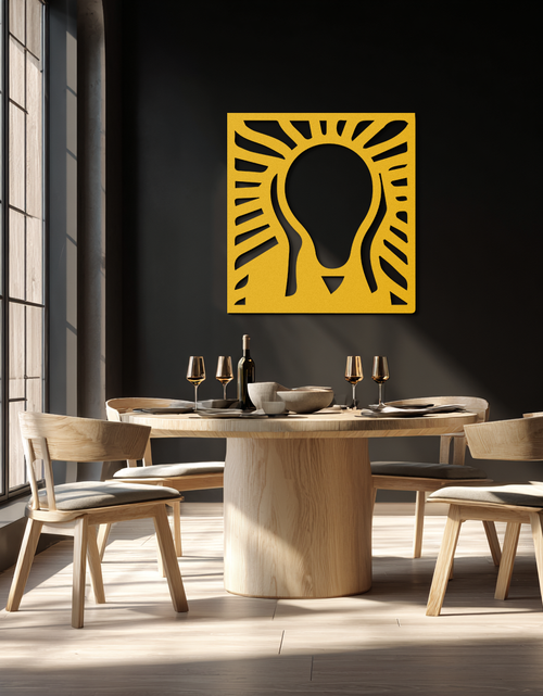 Load image into Gallery viewer, The Scream Metal Wall Art - Minimalist Expressionist Decor- KAF179