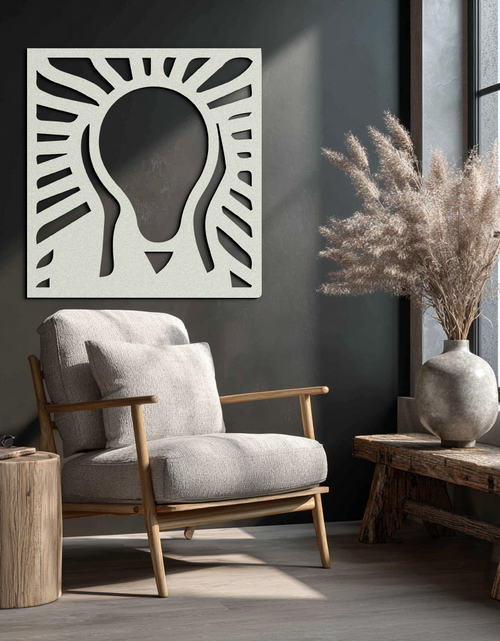 Load image into Gallery viewer, The Scream Metal Wall Art - Minimalist Expressionist Decor- KAF179