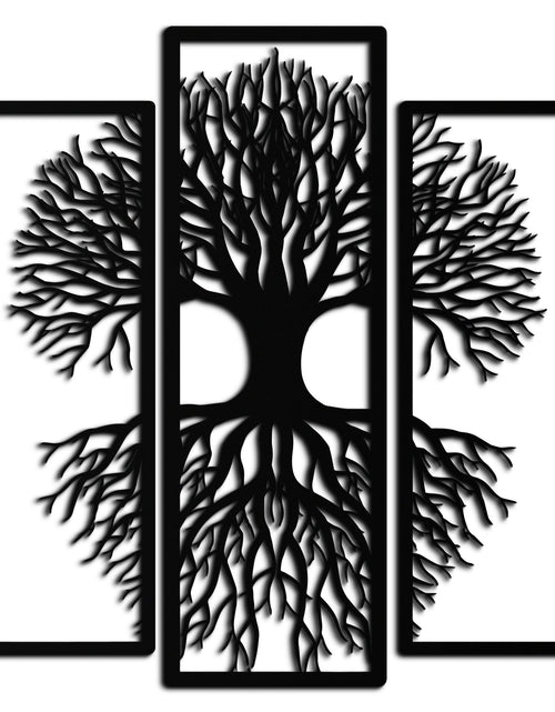 Load image into Gallery viewer, Tree of Life Metal Wall Art – 3-Panel Nature Decor - KAF214