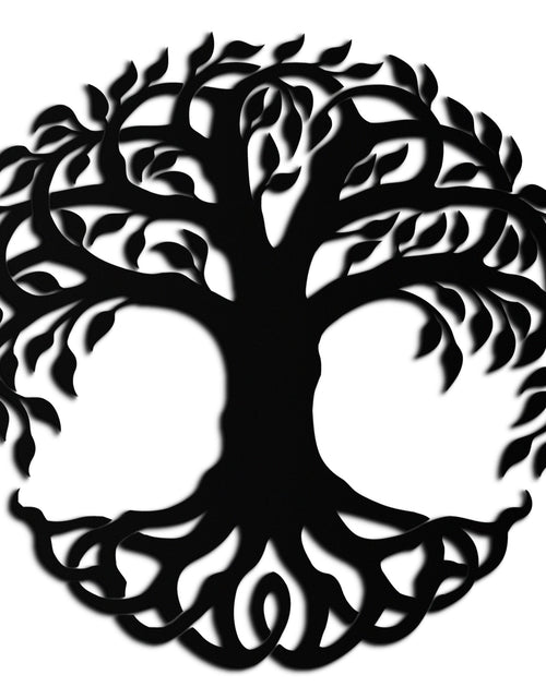Load image into Gallery viewer, Tree of Life Metal Wall Art – Round Nature-Inspired Decor - KAF220
