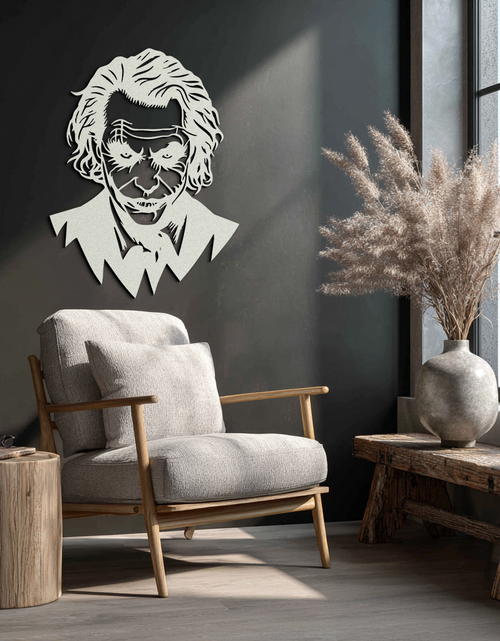 Load image into Gallery viewer, Joker Metal Wall Art - Iconic Villain Steel Silhouette for Bold Interiors- KAF474