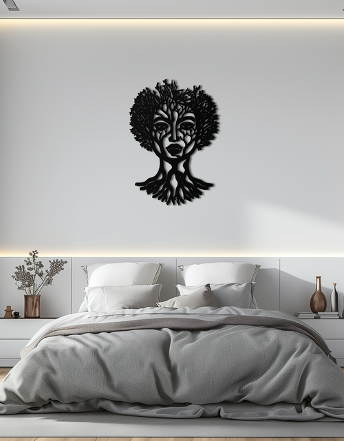 Load image into Gallery viewer, Monstera Leaf Trio Metal Wall Art – Modern Botanical Black Wall Decor- KAF554