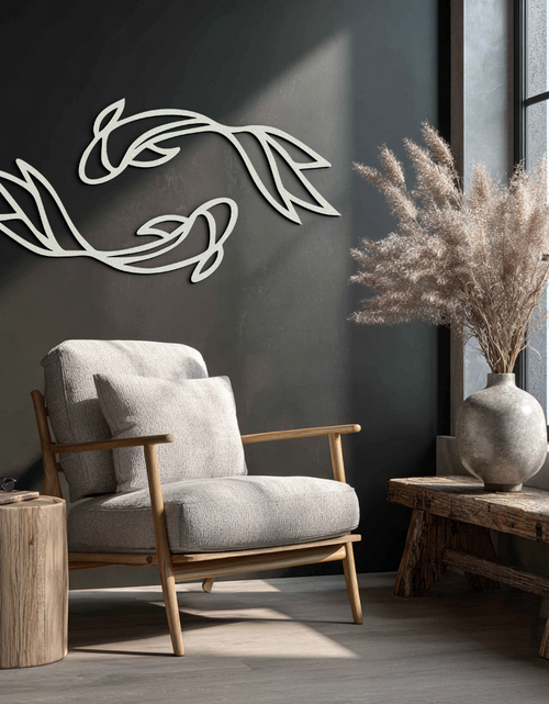 Load image into Gallery viewer, Koi Fish Metal Wall Art – Elegant Silhouette Design for Nature Lovers- KAF667