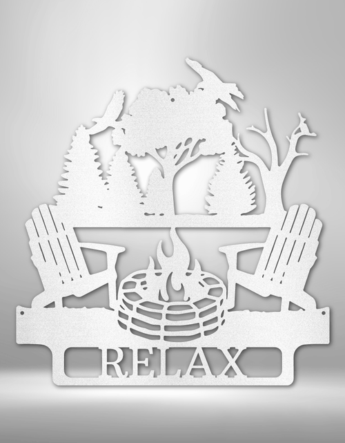 Load image into Gallery viewer, Campfire Personalized Gifts - Custom Metal Sign