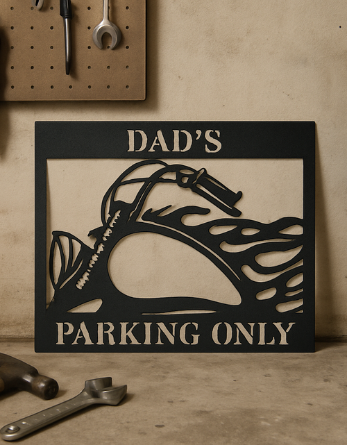 Load image into Gallery viewer, Hog Parking Personalized Gifts - Custom Metal Sign