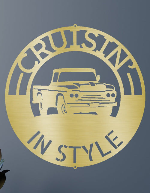 Load image into Gallery viewer, Classic Pickup Truck Personalized Gifts - Custom Metal Sign