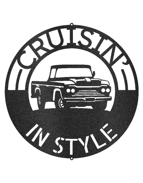 Load image into Gallery viewer, Classic Pickup Truck Personalized Gifts - Custom Metal Sign