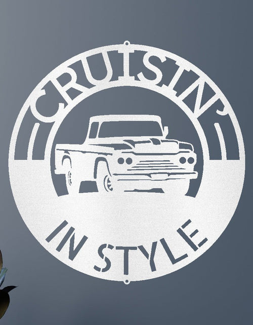 Load image into Gallery viewer, Classic Pickup Truck Personalized Gifts - Custom Metal Sign