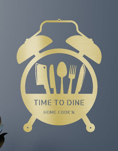 Load image into Gallery viewer, Food Time Personalized Gifts - Custom Metal Sign