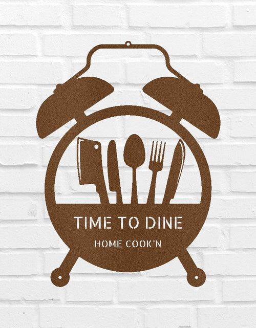 Load image into Gallery viewer, Food Time Personalized Gifts - Custom Metal Sign