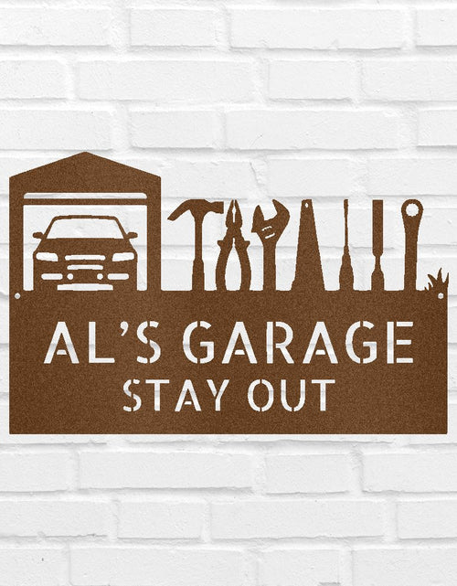 Load image into Gallery viewer, Handyman Shop Personalized Gifts - Custom Metal Sign