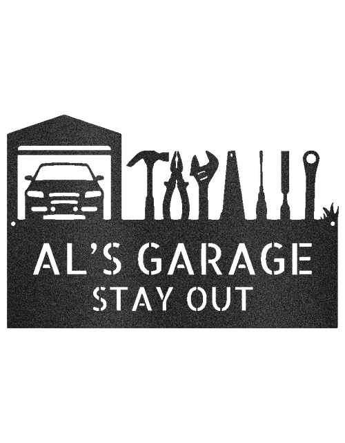 Load image into Gallery viewer, Handyman Shop Personalized Gifts - Custom Metal Sign