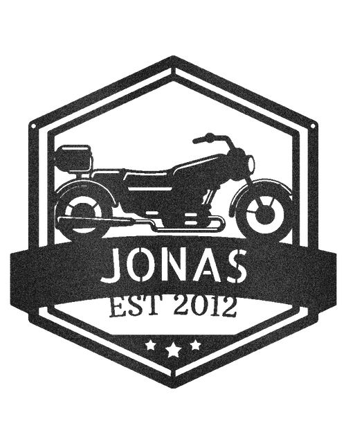 Load image into Gallery viewer, King Of The Road Personalized Gifts - Custom Metal Sign