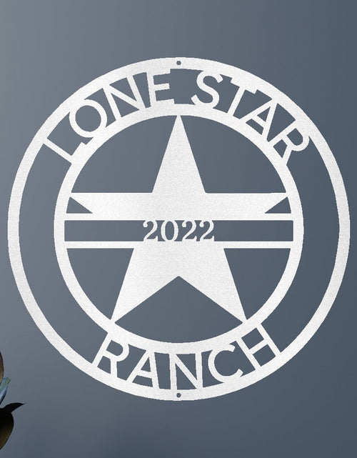 Load image into Gallery viewer, The Lone Star State Symbol Personalized Gifts - Custom Metal Sign