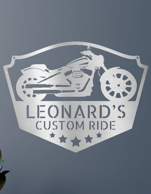 Load image into Gallery viewer, Motorcycle Decor - Custom Metal Sign