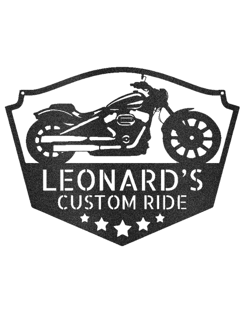 Load image into Gallery viewer, Motorcycle Decor - Custom Metal Sign