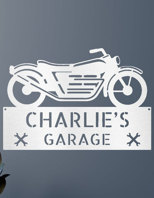 Load image into Gallery viewer, Motorcycle Decor - Custom Steel Sign
