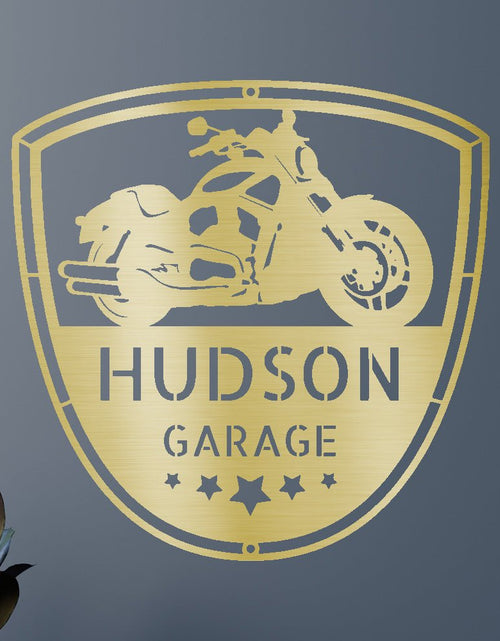 Load image into Gallery viewer, Motorcycle Name Personalized Gifts - Custom Metal Sign