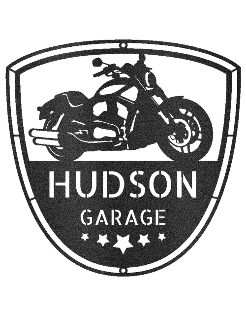 Load image into Gallery viewer, Motorcycle Name Personalized Gifts - Custom Metal Sign