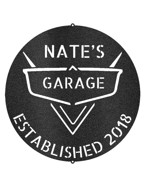 Load image into Gallery viewer, Classic Car Garage Personalized Gifts - Custom Metal Sign
