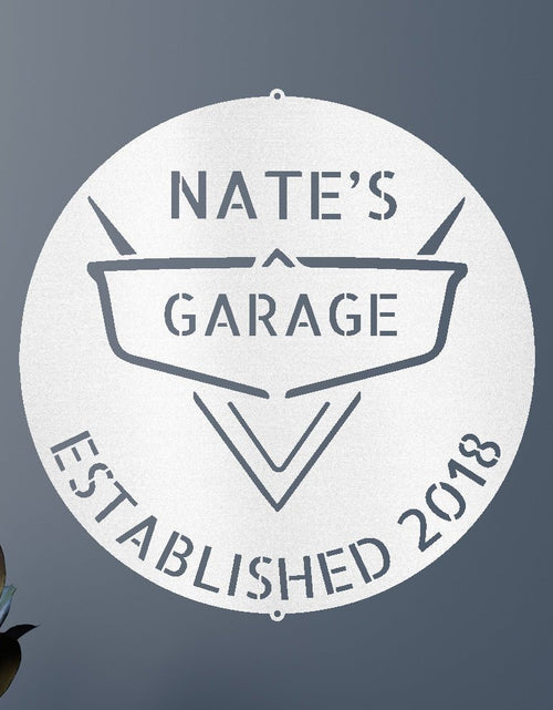 Load image into Gallery viewer, Classic Car Garage Personalized Gifts - Custom Metal Sign