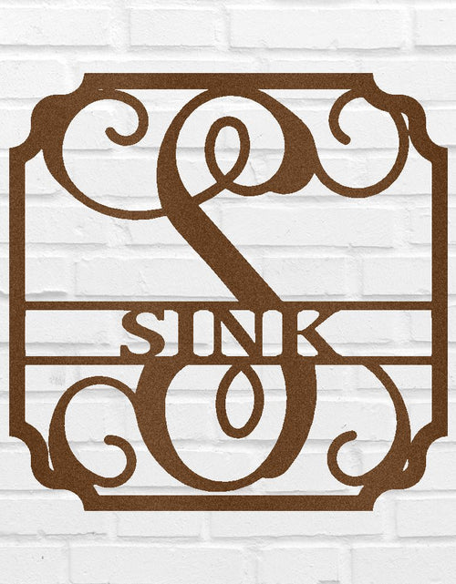 Load image into Gallery viewer, Classic Family Name Personalized Gifts - Custom Metal Sign