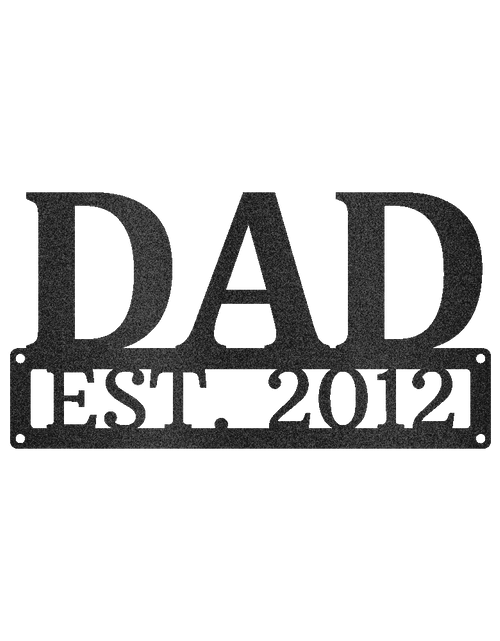 Load image into Gallery viewer, Dad Personalized Gifts - Custom Metal Sign