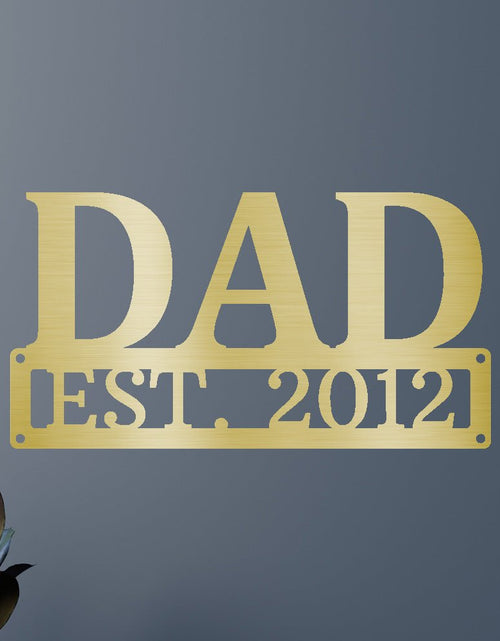 Load image into Gallery viewer, Dad Personalized Gifts - Custom Metal Sign