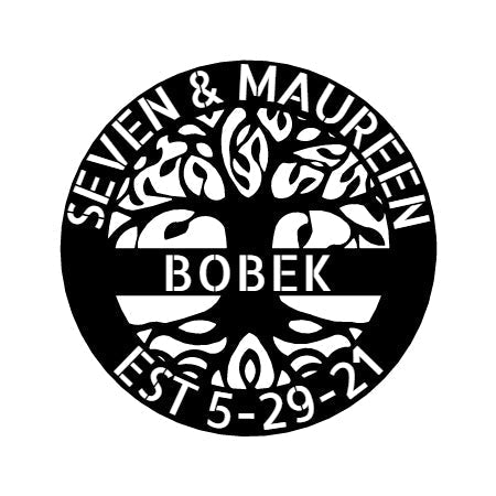 Load image into Gallery viewer, Elaborate Tree Of Life Sign - Custom Metal Sign