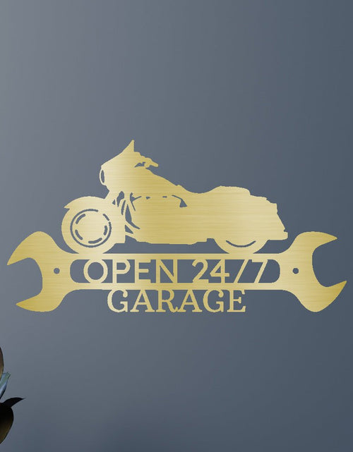 Load image into Gallery viewer, Garage Sign - Custom Metal Sign, Christmas Gift