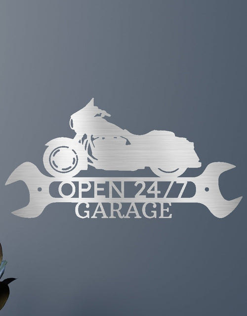 Load image into Gallery viewer, Garage Sign - Custom Metal Sign, Christmas Gift