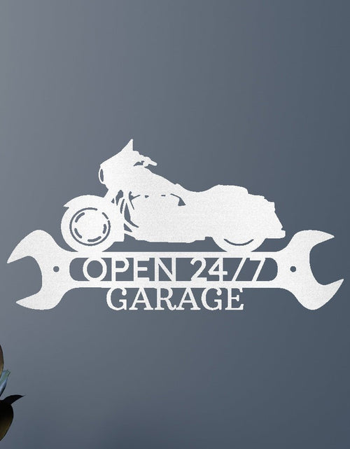 Load image into Gallery viewer, Garage Sign - Custom Metal Sign, Christmas Gift