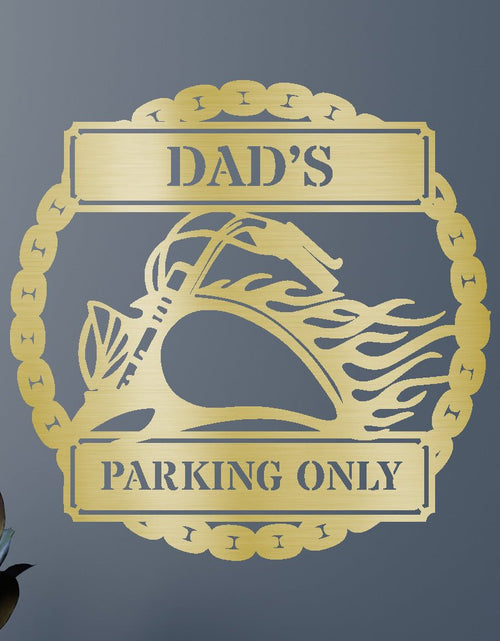 Load image into Gallery viewer, Hog Parking Plaque Personalized Gifts - Custom Metal Sign