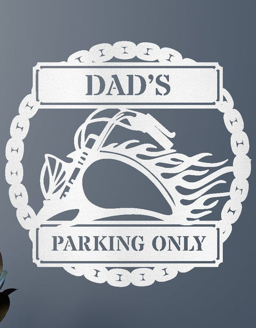 Load image into Gallery viewer, Hog Parking Plaque Personalized Gifts - Custom Metal Sign