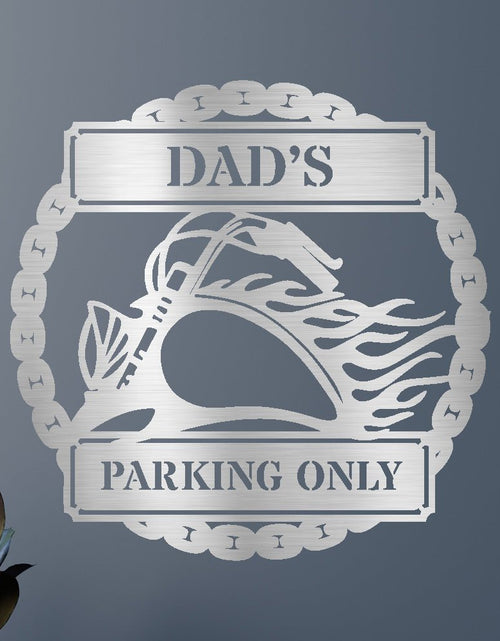 Load image into Gallery viewer, Hog Parking Plaque Personalized Gifts - Custom Metal Sign
