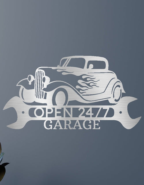Load image into Gallery viewer, Home Sign - Custom Metal Sign, Gift For Him, Christmas Gifts For Dad