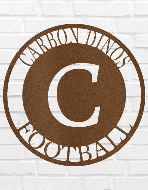 Load image into Gallery viewer, Initial Family Name Personalized Gifts - Custom Metal Sign