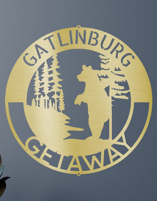 Load image into Gallery viewer, Lone Bear Personalized Gifts - Custom Metal Sign