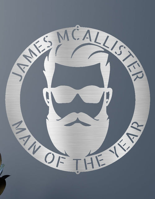 Load image into Gallery viewer, Manly Personalized Gifts - Custom Metal Sign