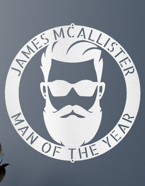 Load image into Gallery viewer, Manly Personalized Gifts - Custom Metal Sign